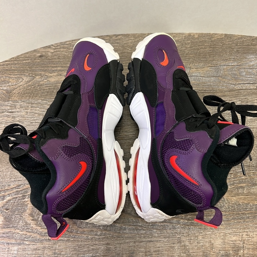 💜 Nike Air Trainer Huarache – Court Purple/Hyper Crimson – Men’s 8 – 525225-500 - Picture 6 of 9